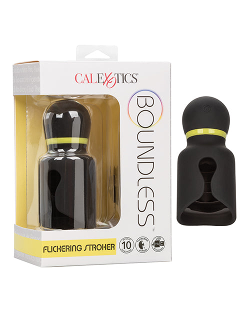 Boundless Flickering Stroker - Black - Empower Pleasure