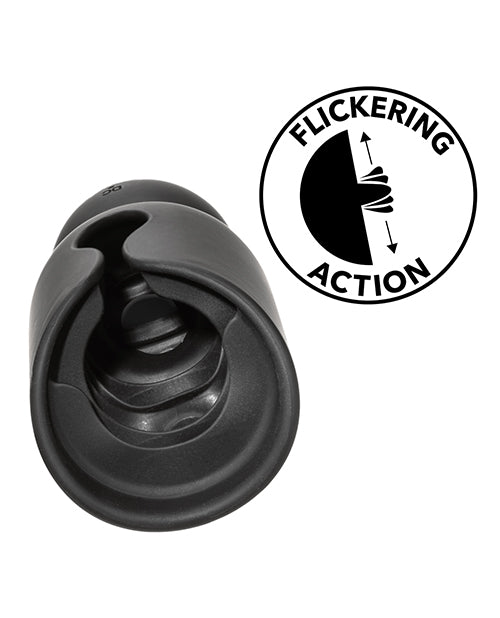 Boundless Flickering Stroker - Black - Empower Pleasure