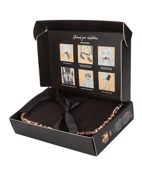 Unleashed Surrender Set - Animal Print - Empower Pleasure
