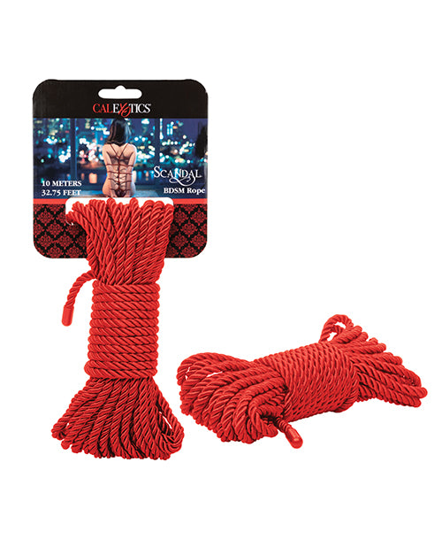 Scandal BDSM Rope - Red - Empower Pleasure