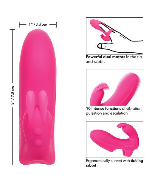 Mini Marvels Silicone Marvelous Pleaser - Pink - Empower Pleasure