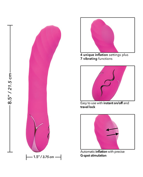 Insatiable G Inflatable G Wand - Pink - Empower Pleasure
