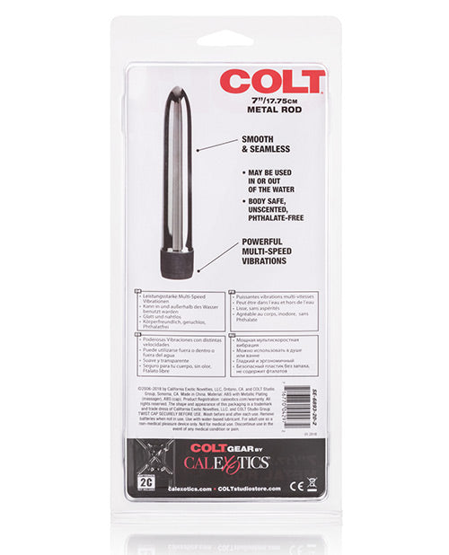 COLT 7" Metal - Silver - Empower Pleasure