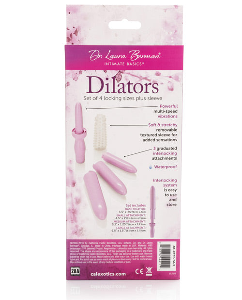 Dr. Laura Berman Intimate Basics Dilator Set - Lavender