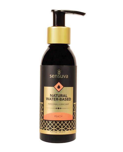Sensuva Natural Water Based Personal Moisturizer - 4 oz Peach - Empower Pleasure