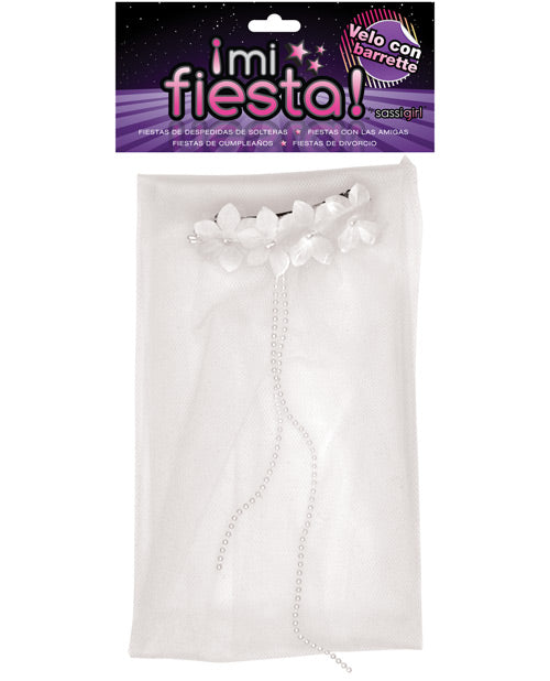 Mi Fiesta Velo con Barrette by sassi girl - White