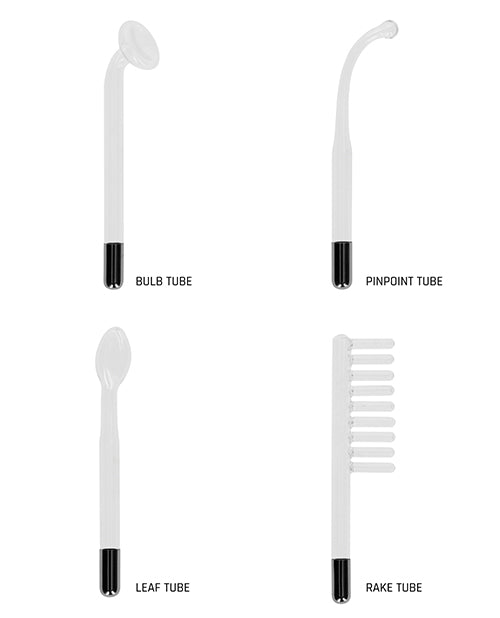 Shots Electroshock Lightning Wand - Black - Empower Pleasure