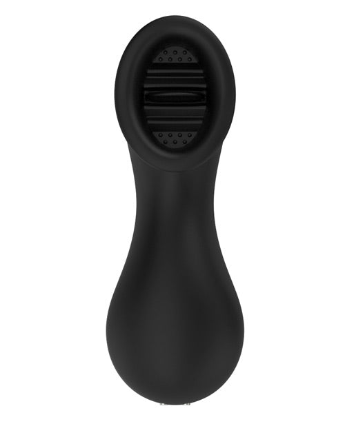 Shots Elegance Dreamy Oral Clitoral Stimulator - 10 Speed Black - Empower Pleasure