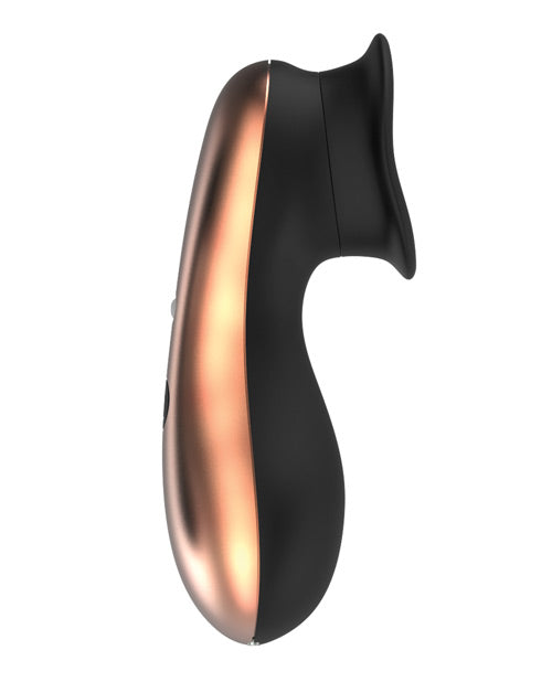 Shots Elegance Dreamy Oral Clitoral Stimulator - 10 Speed Black - Empower Pleasure
