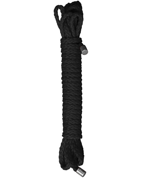 Shots Ouch Kinbaku Rope - Black - Empower Pleasure