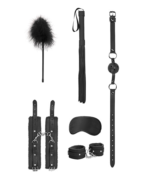 Shots Ouch Beginners Bondage Kit - Black - Empower Pleasure