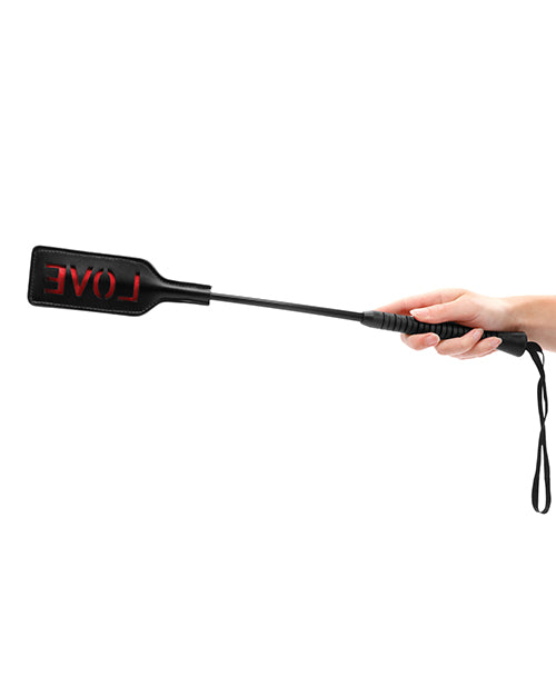 Shots Ouch Love Crop Large - Black - Empower Pleasure