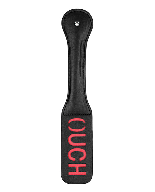 Shots Ouch Ouch Paddle - Black - Empower Pleasure