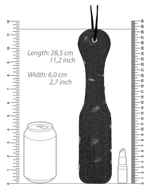 Denim Paddle - Black - Empower Pleasure