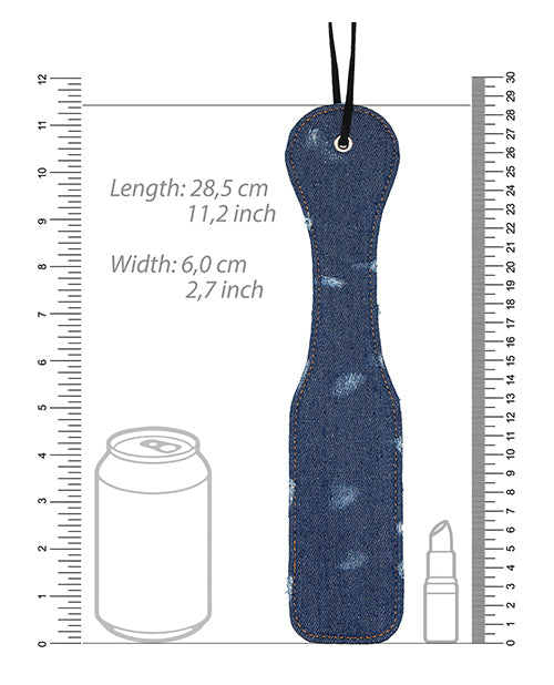Denim Paddle - Blue - Empower Pleasure