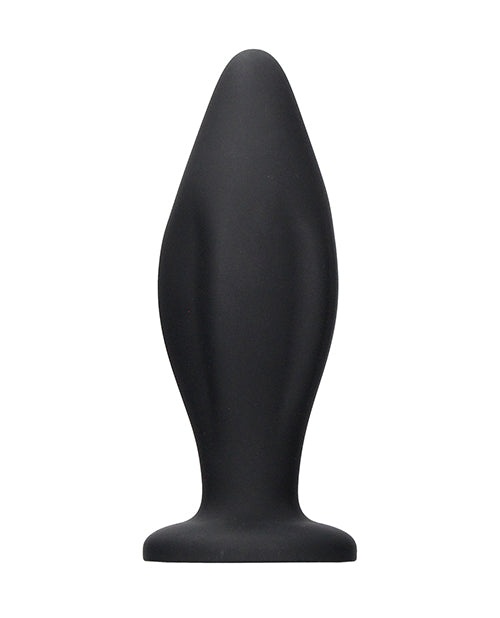 Shots Ouch Edgy Butt Plug - Black - Empower Pleasure