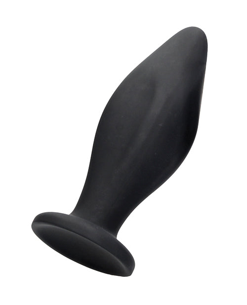 Shots Ouch Edgy Butt Plug - Black - Empower Pleasure