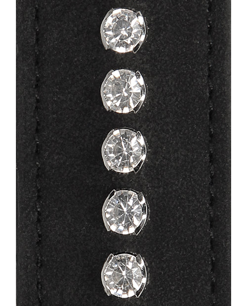 Shots Ouch Diamond Studded Hogtie - Black - Empower Pleasure