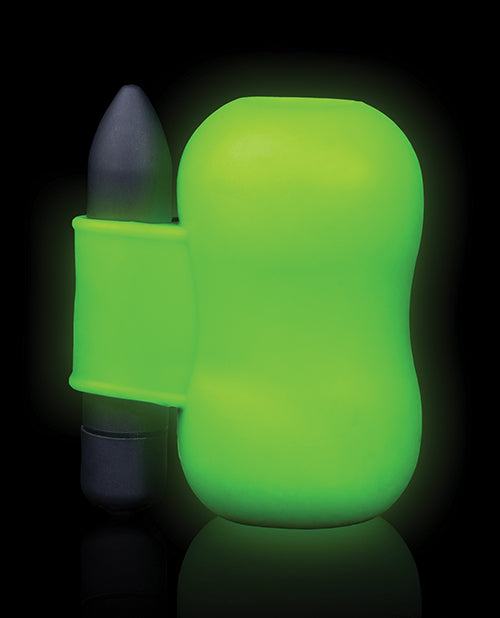 Shots Ouch Vibrating Masturbator - Glow in the Dark - Empower Pleasure