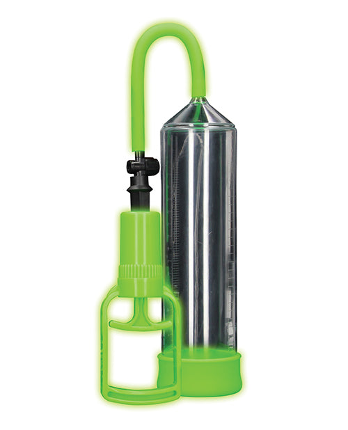Shots Ouch Comfort Beginner Pump - Glow in the Dark - Empower Pleasure