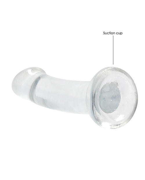 Shots RealRock Crystal Clear 7" Dildo - Transparent - Empower Pleasure