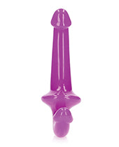Shots RealRock 6" Strapless Strap On Glow in the Dark - Neon Purple - Empower Pleasure
