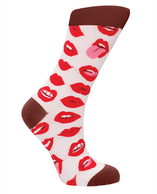 Shots Sexy Socks Lip Love - Female - Empower Pleasure