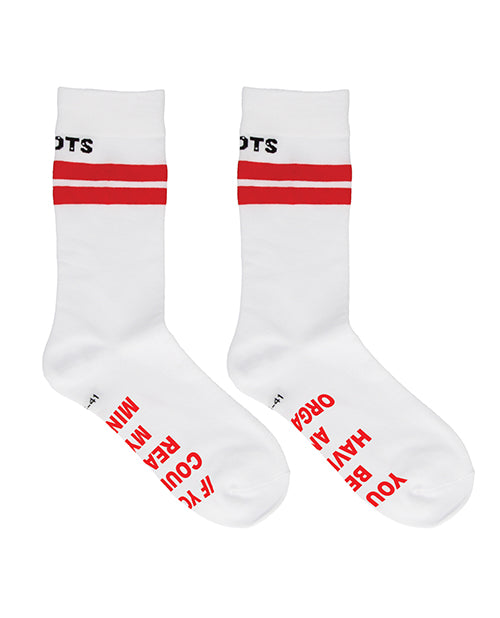 Shots Sexy Socks Dirty Mind - Female - Empower Pleasure