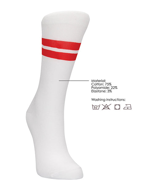 Shots Sexy Socks Dirty Mind - Female - Empower Pleasure