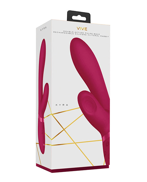 Shots Vive Kyra Pulse Clitoral Rabbit - Pink - Empower Pleasure