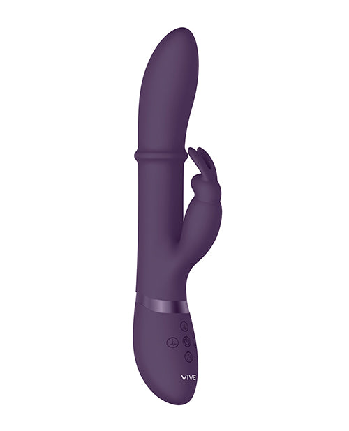 Shots Vive Halo Up & Down Ring G-Spot Rabbit - Purple - Empower Pleasure