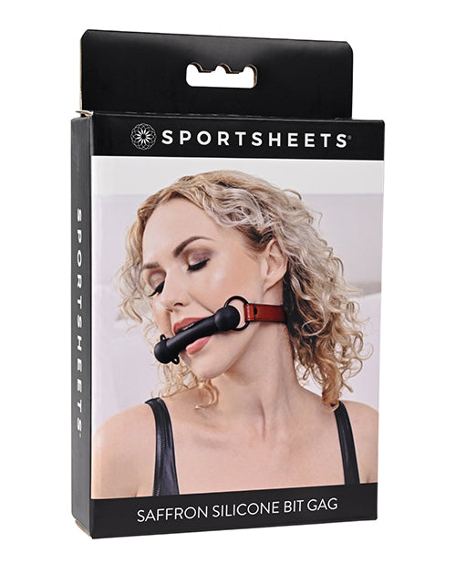 Saffron Silicone Bit Gag - Empower Pleasure