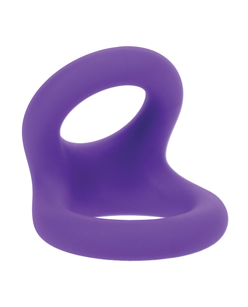 Tantus Uplift Silicone C Ring - Lilac - Empower Pleasure