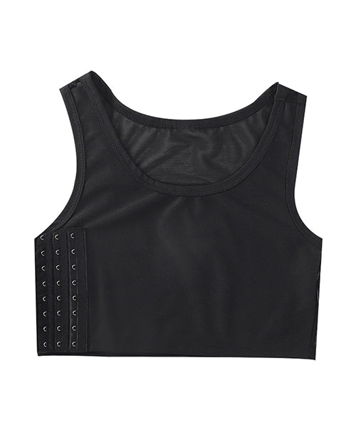 Gender Fluid Chest Compression Binder - XXL Black - Empower Pleasure
