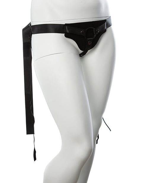 Gender Fluid Skylar Strap On Harness - Black - Empower Pleasure