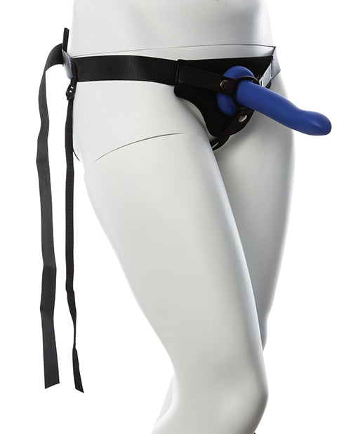 Gender Fluid Skylar Strap On Harness - Black - Empower Pleasure