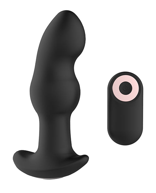 Gender Fluid Frission Anal Vibe with Remote - Black - Empower Pleasure