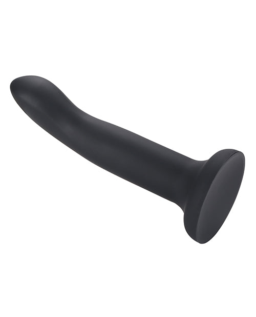 Gender Fluid 5.5" Enthrall Strap On Dildo - Black - Empower Pleasure