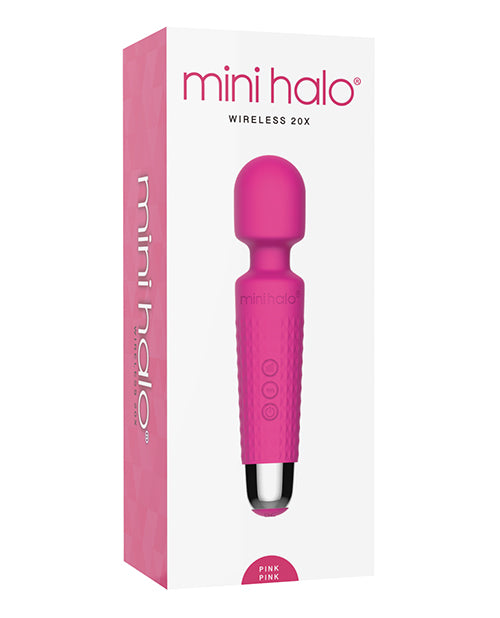 Mini Halo Wireless 20x Wand - Pink Pink - Empower Pleasure