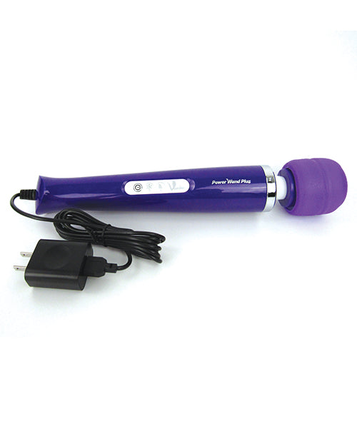 Voodoo Power Wand Plus 28X Plug In - Purple - Empower Pleasure