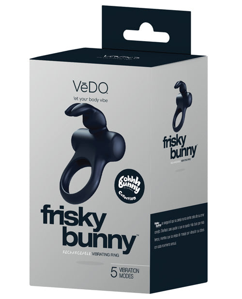 VeDO Frisky Bunny Rechargeable Vibrating Ring - Empower Pleasure