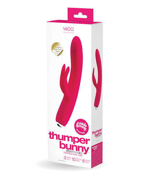 VeDo Thumper Bunny Rechargeable Dual Vibe - Assorted Colors - Empower Pleasure