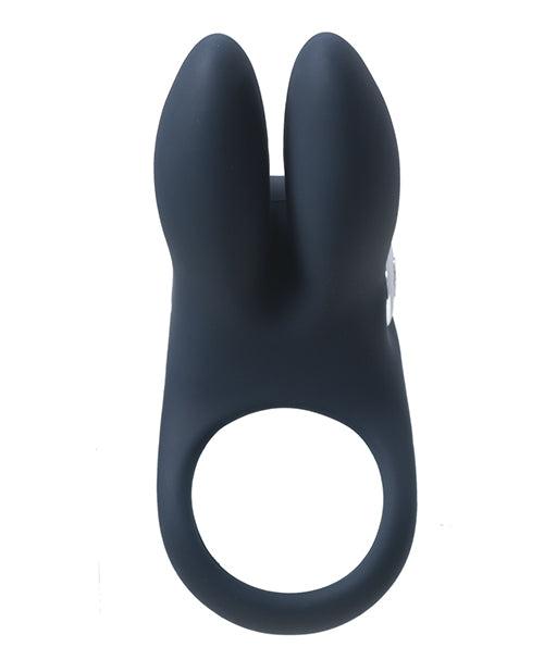 VeDO Sexy Bunny Rechargeable Ring - Just Black - Empower Pleasure