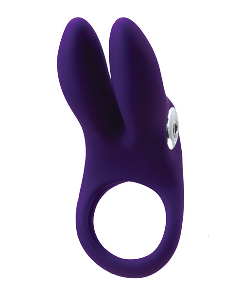 VeDO Sexy Bunny Rechargeable Ring - Deep Purple - Empower Pleasure
