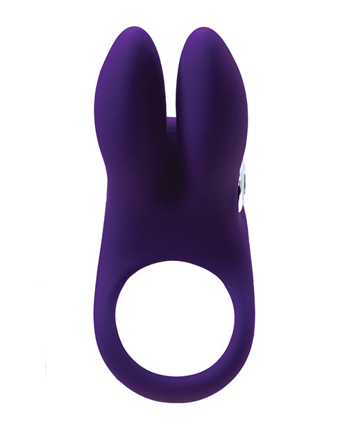 VeDO Sexy Bunny Rechargeable Ring - Deep Purple - Empower Pleasure