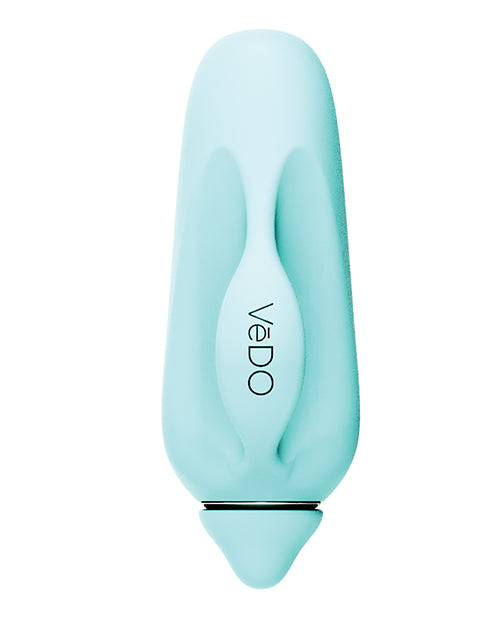 VeDO VIVI Rechargeable Finger Vibe - Tease Me Turquoise - Empower Pleasure