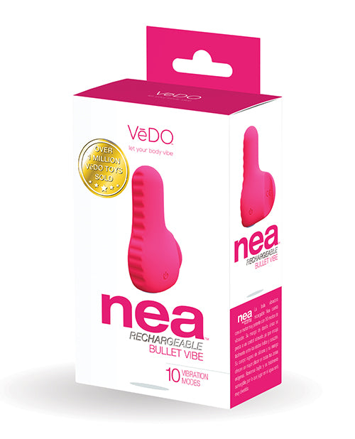 VeDO Nea Rechargeable Finger Vibe - Foxy Pink - Empower Pleasure