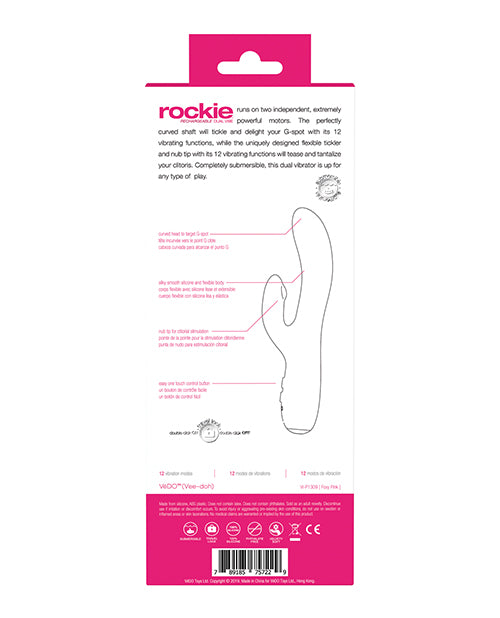 VeDO Rockie Rechargeable Dual Vibe - Empower Pleasure