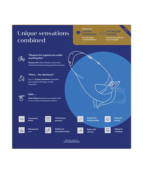 Womanizer Duo 2 - Blueberry - Empower Pleasure