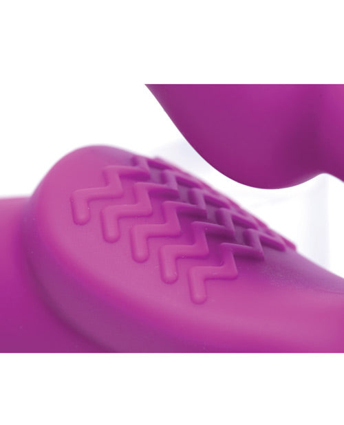Strap U Vibrating Strapless Silicone Strap on Dildo - Empower Pleasure